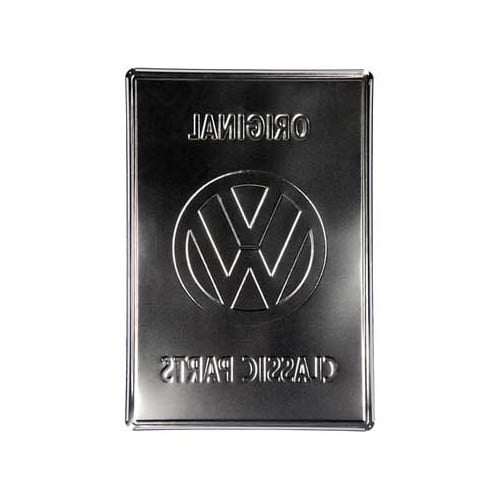  Metalen plaat "Original VW Classic Parts" - C168196-1 