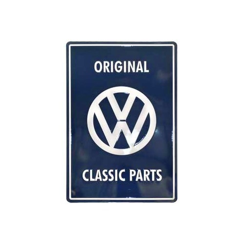 Plaque métal Original VW Classic Parts - C168196