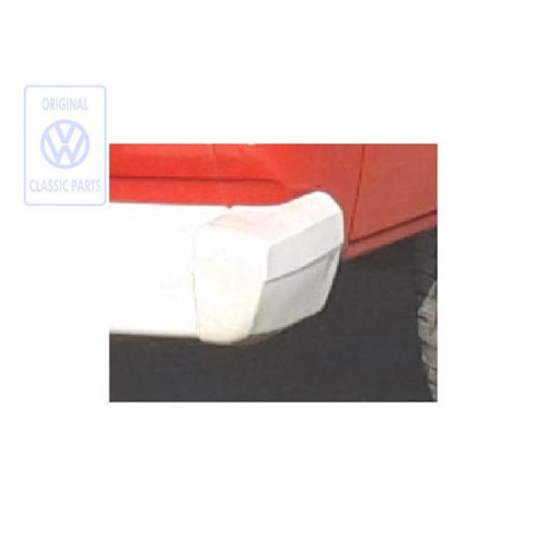     
                
                
    White end cap for front left or rear right bumper for VOLKSWAGEN Transporter T25 (05/1979-07/1992) - C174577
