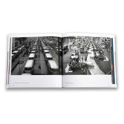  Álbum fotográfico de la fábrica de Volkswagen 1948 - 1974 - C180808 