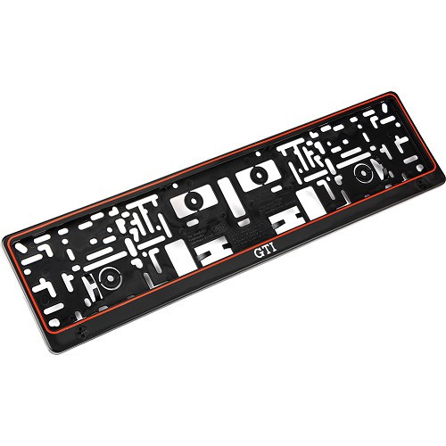    
                
                
    Soporte de placa "GTI" con borde rojo - C181582
