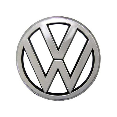     
                
                
    Logo VW 95mm chromé de calandre pour VW Golf 1 Berline Cabriolet Caddy et Scirocco (-1987)  - C185671
