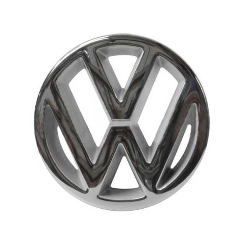  "VW" grille logo, 125 mm chromed for Transporter 88 ->92 - C202669 