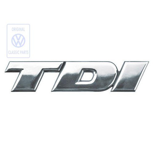  Achter embleem "TDi" chroom voor VW Transporter T4 - C203047 