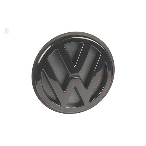  Logo adhésif VW noir satiné de malle arrière pour VW Vento type 1H2 (01/1992-07/1998)  - C207985 
