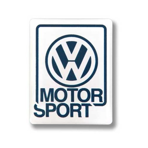  Autocollant officiel VW Motorsport petit modèle 3cm x 3,8cm  - C209515 