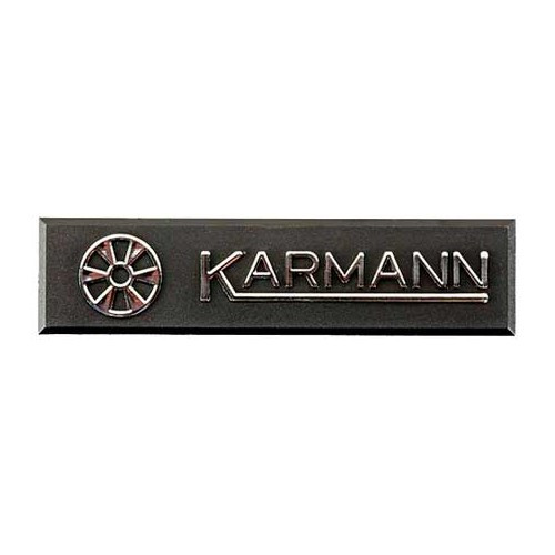     
                
                
    Sigle adhésif KARMANN d'aile avant pour VW Golf 1 Cabriolet (01/1979-07/1993) - C211039
