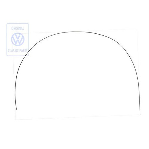     
                
                
    Baguette de protection sur arrête supérieure de toit pour VOLKSWAGEN Transporter T25 (05/1979-07/1992) - C211354
