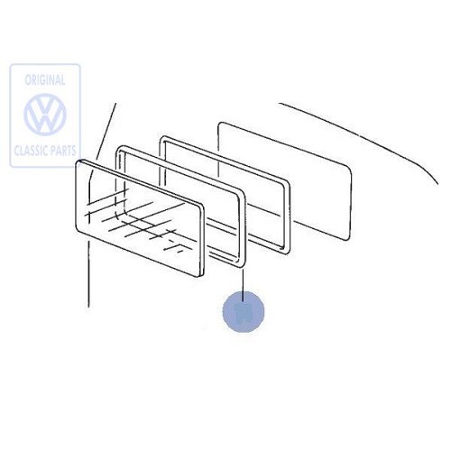     
                
                
    Fascia parafango posteriore destro per Passat 35i Station wagon fino al ->1993 - C211582
