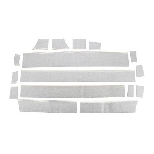  1 kit of decorative strips for waistline decorative overlay<br/>bottom - C212686 