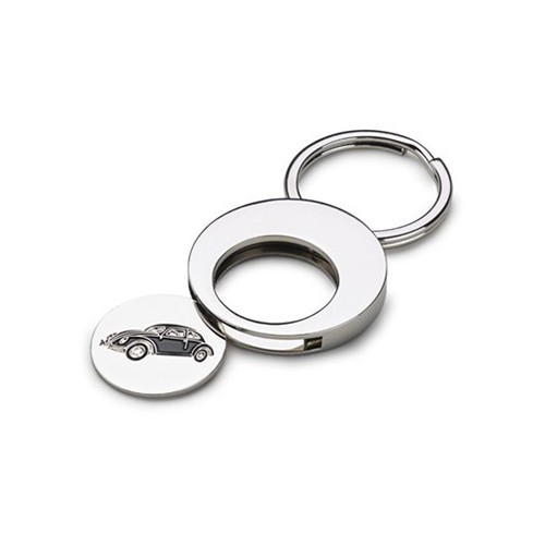  Porta-chaves com ficha do carrinho de compras Ladybird design - C216613 