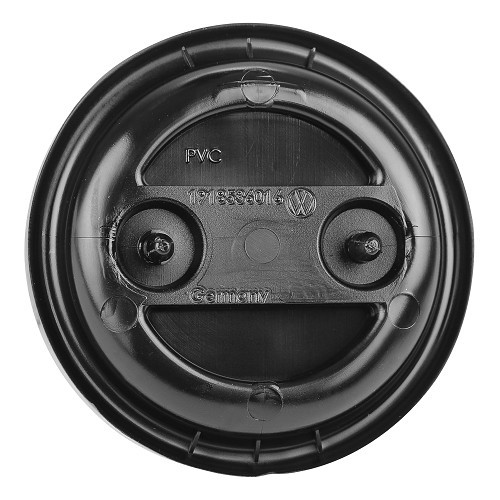 Logo VW nero al centro del pannello posteriore per VW Golf 2 restyling (08/1987-)  - C221410