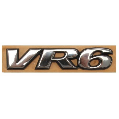  Monogramma "VR6" posteriore cromato per Transporter T4 dal 1996 al 2003 - C233737-1 
