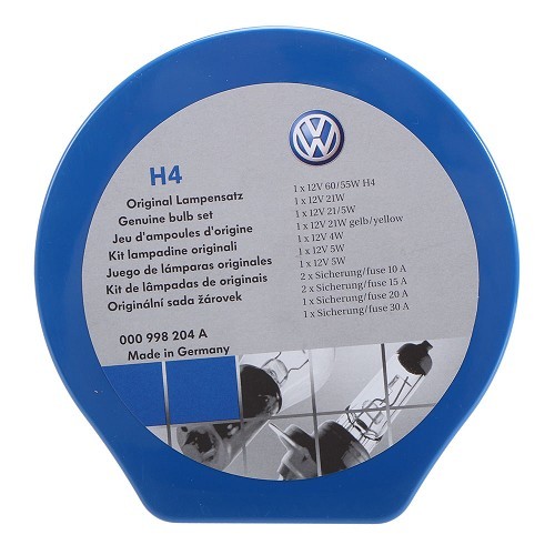  Caixa de lâmpadas e fusíveis VW - C233755-4 