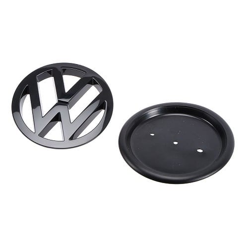  Rear VW-emblem in black for the Bus T3 - C243079-1 