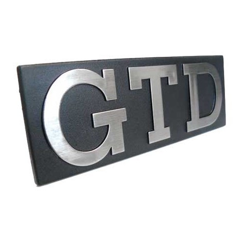  GTD radiator grille sign for VW Golf 1 GTD (08/1981-12/1983)  - C243205 