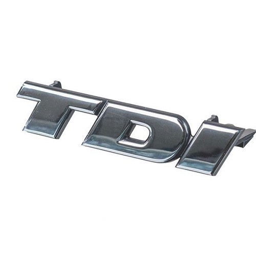  Emblema dianteiro "TDi" cromado para VW Transporter T4 nariz comprido (AC1) - C246712 