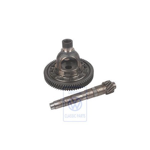  Final drive gear set with differential housing Transporter<br/>T4 Syncro - C260212 