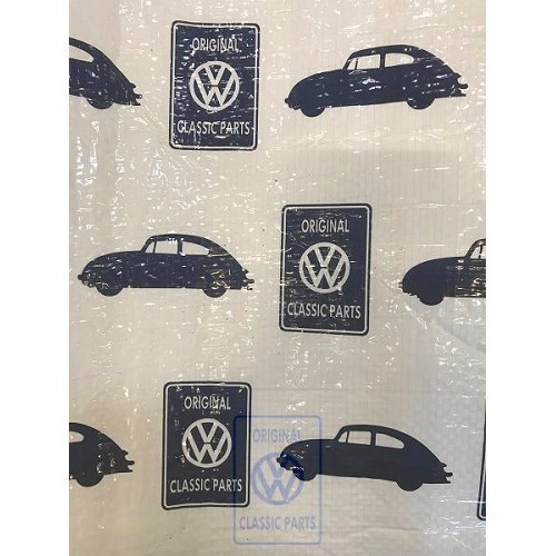 Parafango posteriore sinistro originale VW trattato con cataforesi per Volkswagen Maggiolino 1200 / 1303 dal 1975 - montaggio da 25 mm - C263068