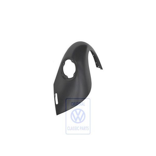     
                
                
    Original "VW" cataphoresis-treated right rear fender for Volkswagen Beetle 1200 / 1303 since 1975 - 25 mm hardware". - C268477
