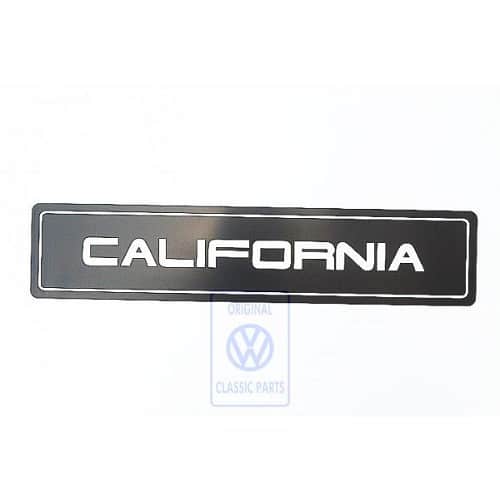  Plaque décorative format plaque d'immatriculation, inscription "California" - C272344 