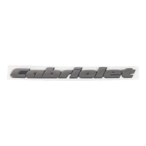  Emblème adhésif CABRIOLET chromé de face arrière pour VW Golf 3 Cabriolet (07/1993-05/1998) - C279196-1 