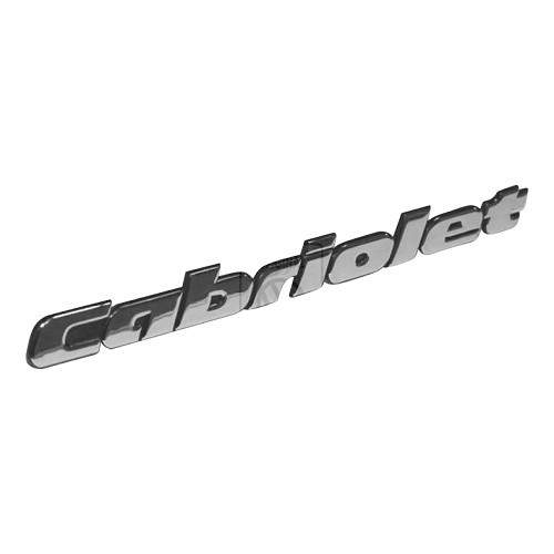  Emblème adhésif CABRIOLET chromé de face arrière pour VW Golf 3 Cabriolet (07/1993-05/1998) - C279196 