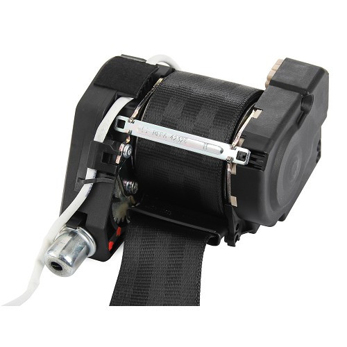 Front right belt for Volkswagen Golf 4 and Bora - Grey / chrome - C283345