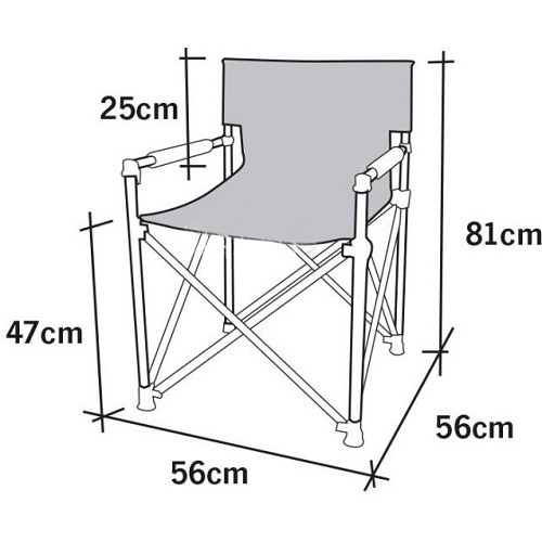  Sessel TOSCANE - für den Aufenthalt in Wohnmobilen oder Wohnwagen. - CA10080-2 