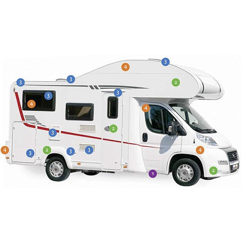 Traitement dessous de caisse 9735 DEKAPHON - Noir - 500ml - CA10265