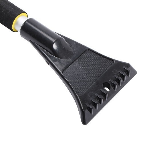  Escoba cepillo y rascador de escarcha con mango aluminio telescópico - 65 a 85 cm - CA10268-3 