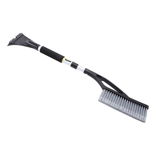     
                
                
    Balai brosse & Gratte-Givre avec manche aluminium télescopique - 65 à 85 cm - CA10268
