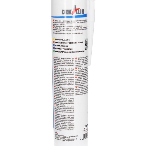  DEKASEAL 1512 waterproof butyl sealant, off-white, 310 ml - CA10302-1 
