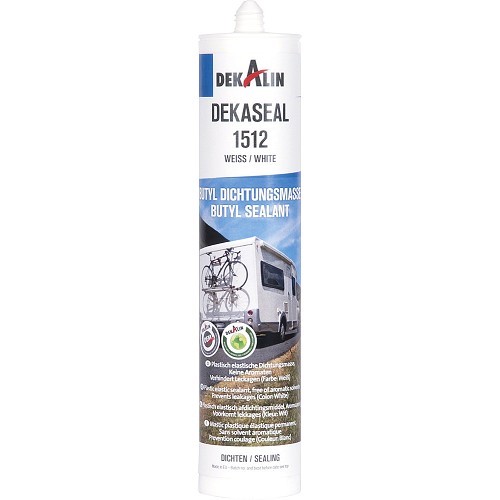  DEKASEAL 1512 waterproof butyl sealant, off-white, 310 ml - CA10302 
