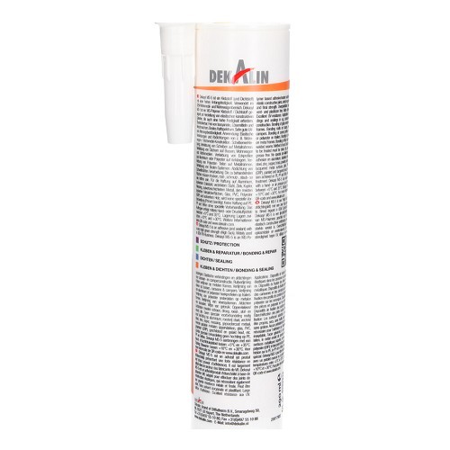 DEKASYL MS-5 polymer-based adhesive & sealant, white, 290 ml - CA10307