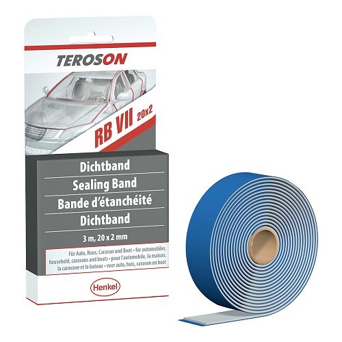  TEROSON RB VII body sealing tape 20x2 mm- 3 meters - CA10400 