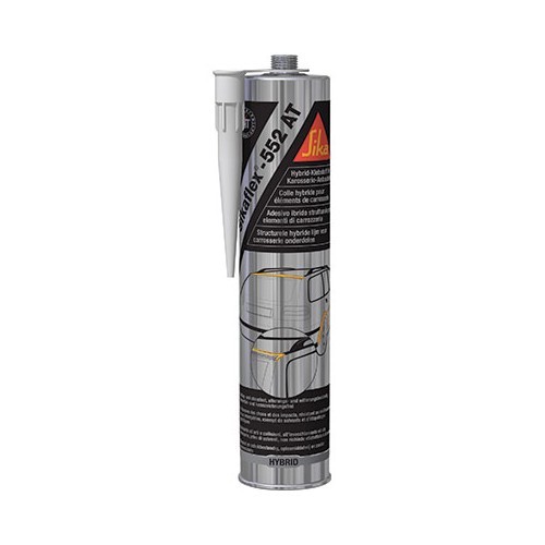  Glue SIKAFLEX 552AT High resistance - color black 300 ml - CA10406 