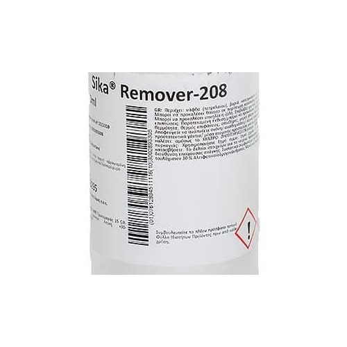 Sika Remover 208 - Flacon 1 litre : Nettoyer Résidus / Traces