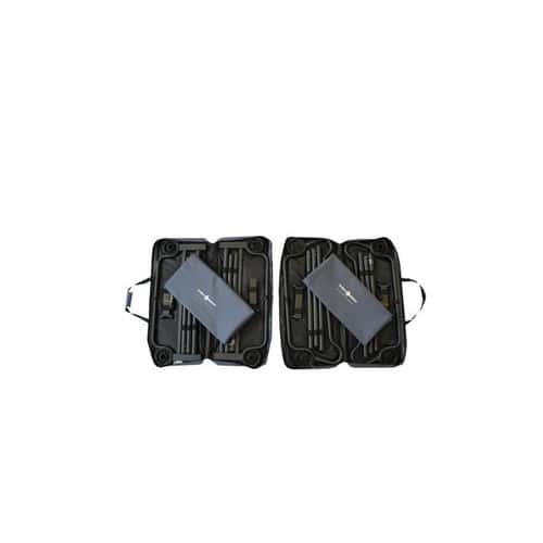  Camas de camping gris carbón DISC-O-BED L - apilable - Talla L - CA10903-4 