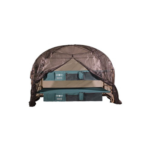 Mosquito net for camp beds grey anthracite DISC-O-BED - all sizes - CA10904