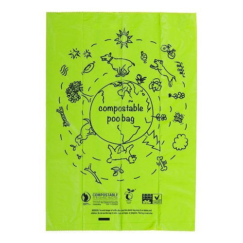  Pack of 60 PACKAPOO NITE IZE excrement bags for pets - CA10917-1 