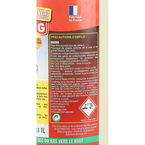 CLEAN CARAVANING - 1 liter - for windows and plexiglass - CA10992