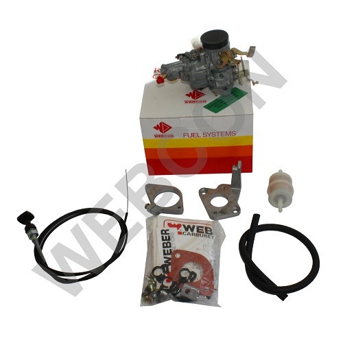     
                
                
    Weber 34 ICH carburateur voor Ford Sierra 1.6 (1982-1985) Automatische versnellingsbak - CAR0180
