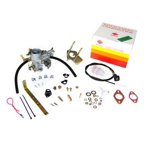  Weber 34 ICH carburettor for Volkswagen Golf 1 1974-79 equipped with a 1093 cm3 - CAR0392 