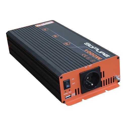  Conversor PUR-SINUS 230V 1000W (pico 2000W) SOPURE VECHLINE - CD10417 