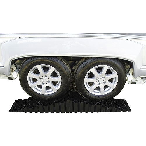 Wheel chocks QUATTRO 3 (4 levels) MILENCO with storage bag-sold by 2 - CD10422