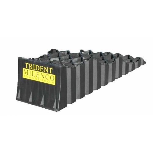  MILENCO TRIDENT calzos de rueda (3 niveles) con bolsa de almacenamiento-vendido en paquetes de 2 - CD10454-1 