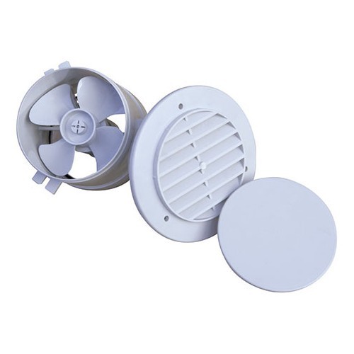 Ventilatore da parete 7W 12V Ø110x75 mm - CF10134