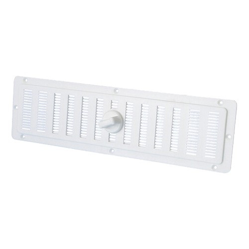 Griglia di ventilazione in plastica 250x70 mm bianca - CF10156