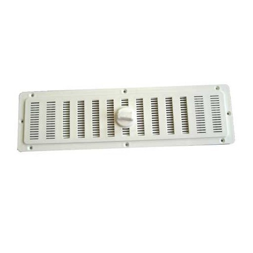  White plasticventilation grille, 250x70 mm - CF10156 